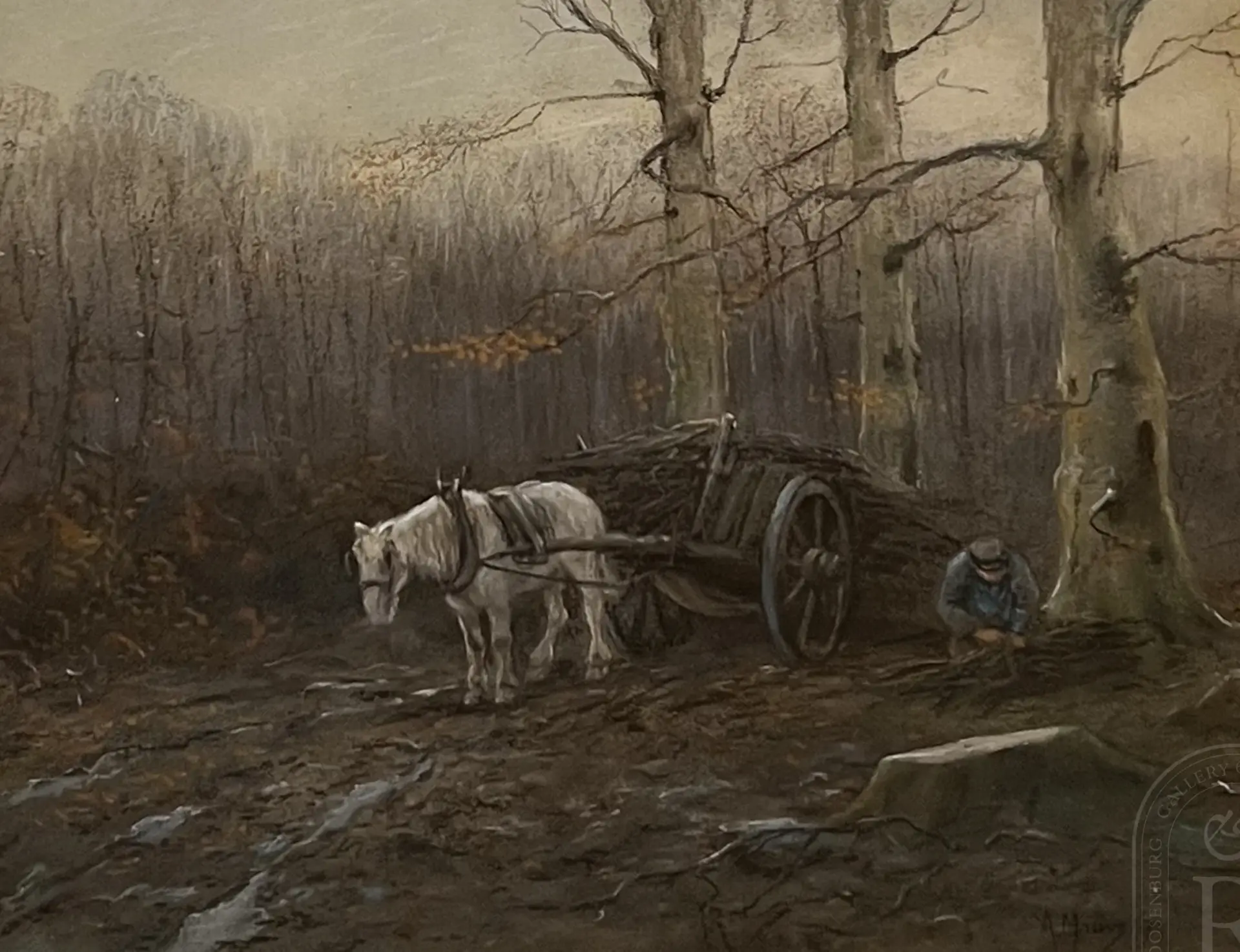 Anton Mauve (1838 1888)   De houtsprokkelaar   2