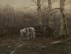Anton Mauve (1838 1888)   De houtsprokkelaar   2